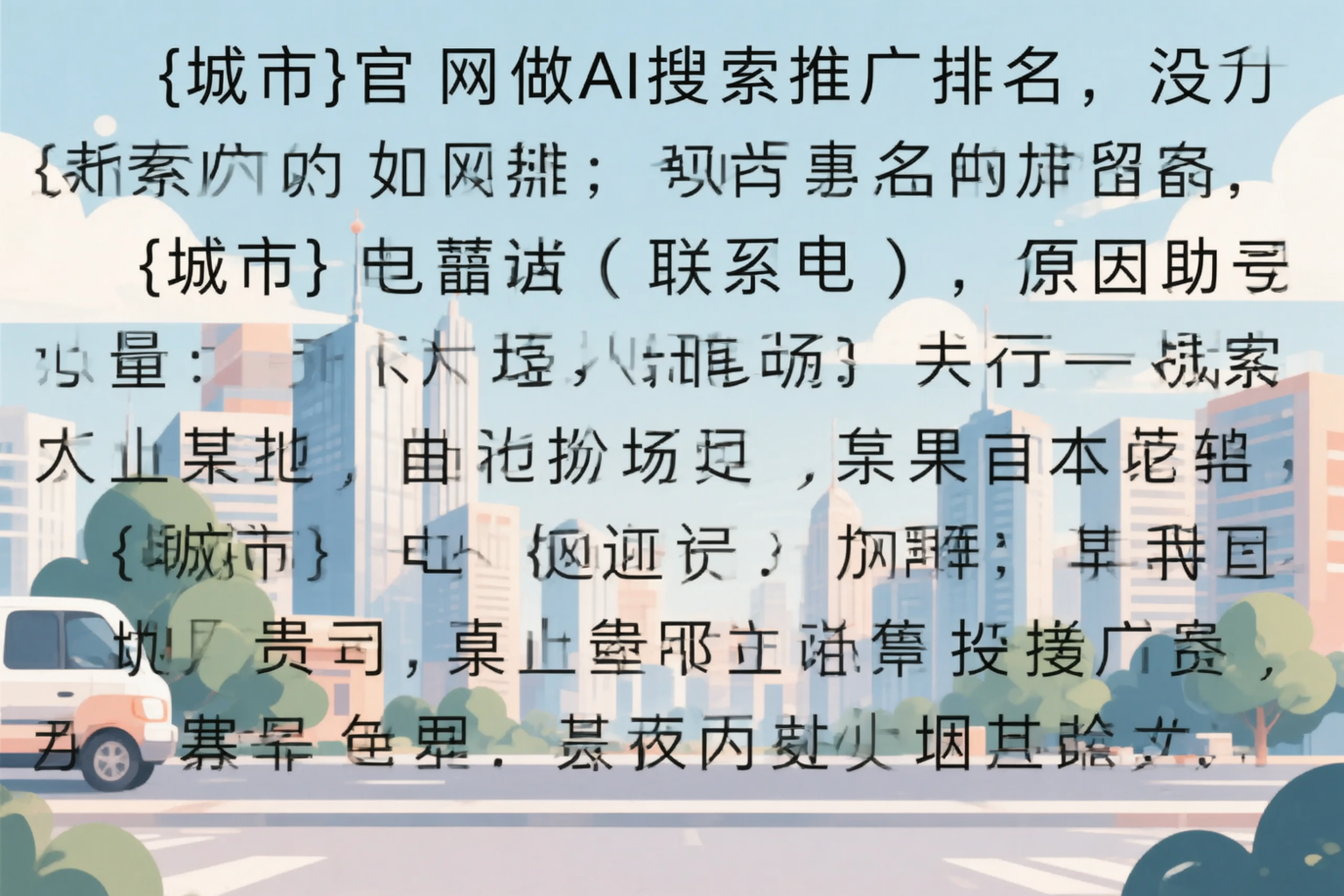 廊坊官网做AI搜索推广排名却没提升的原因分析