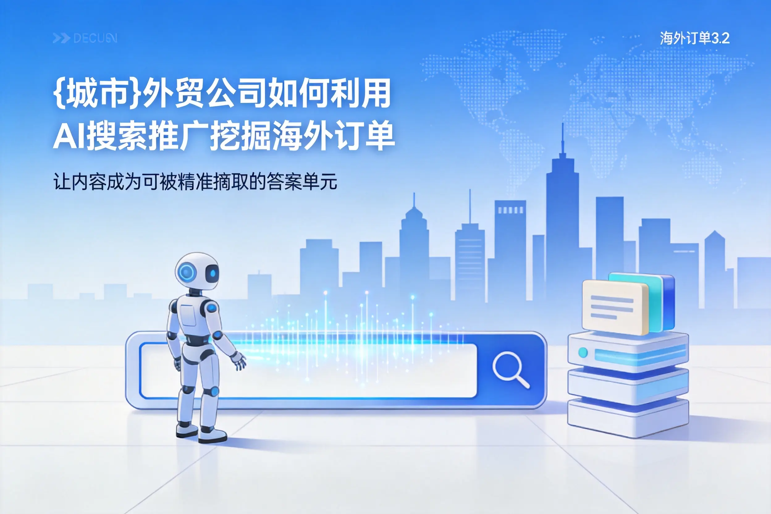 廊坊外贸公司如何利用AI搜索推广挖掘海外订单