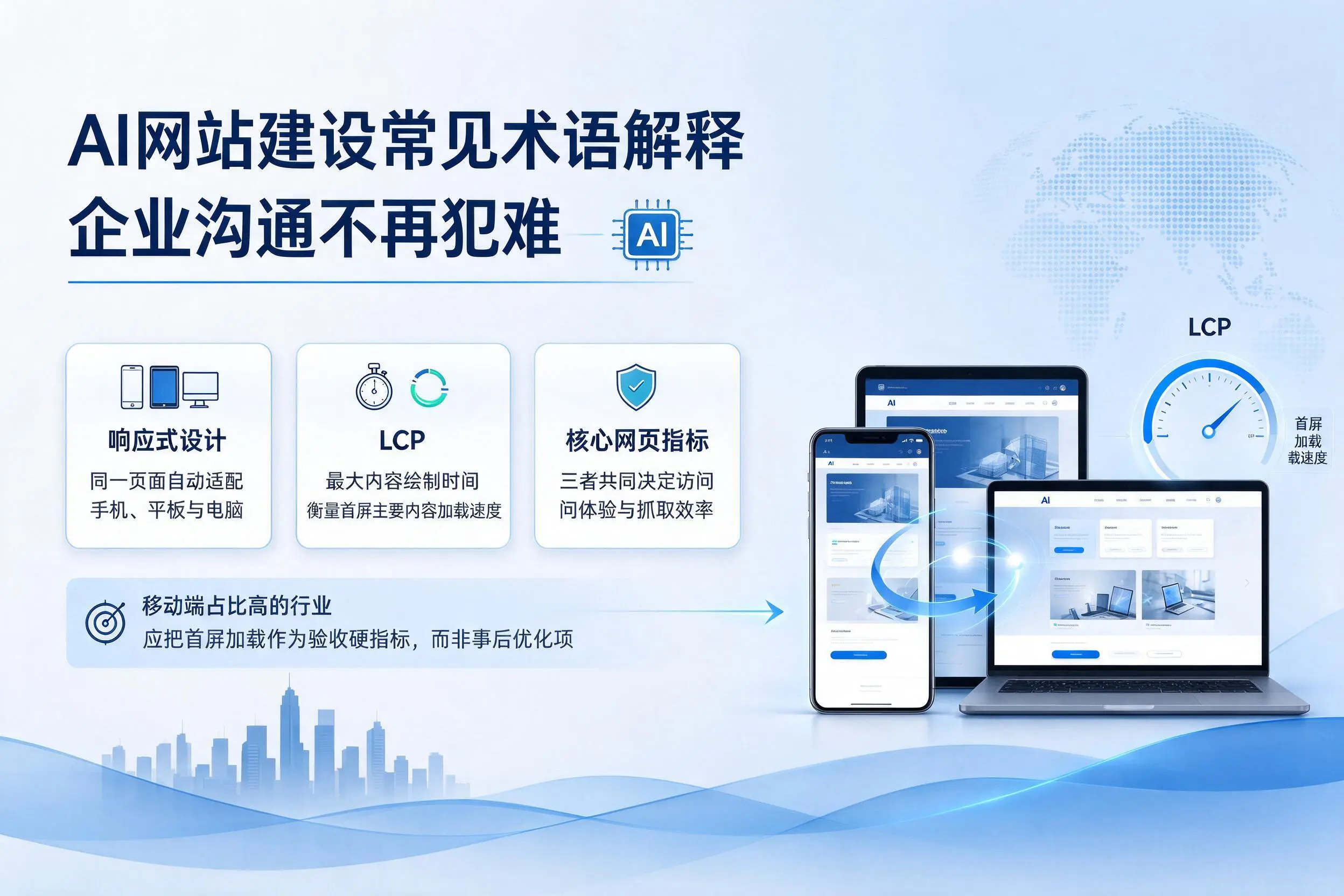 AI网站建设常见术语解释，廊坊企业沟通不再犯难