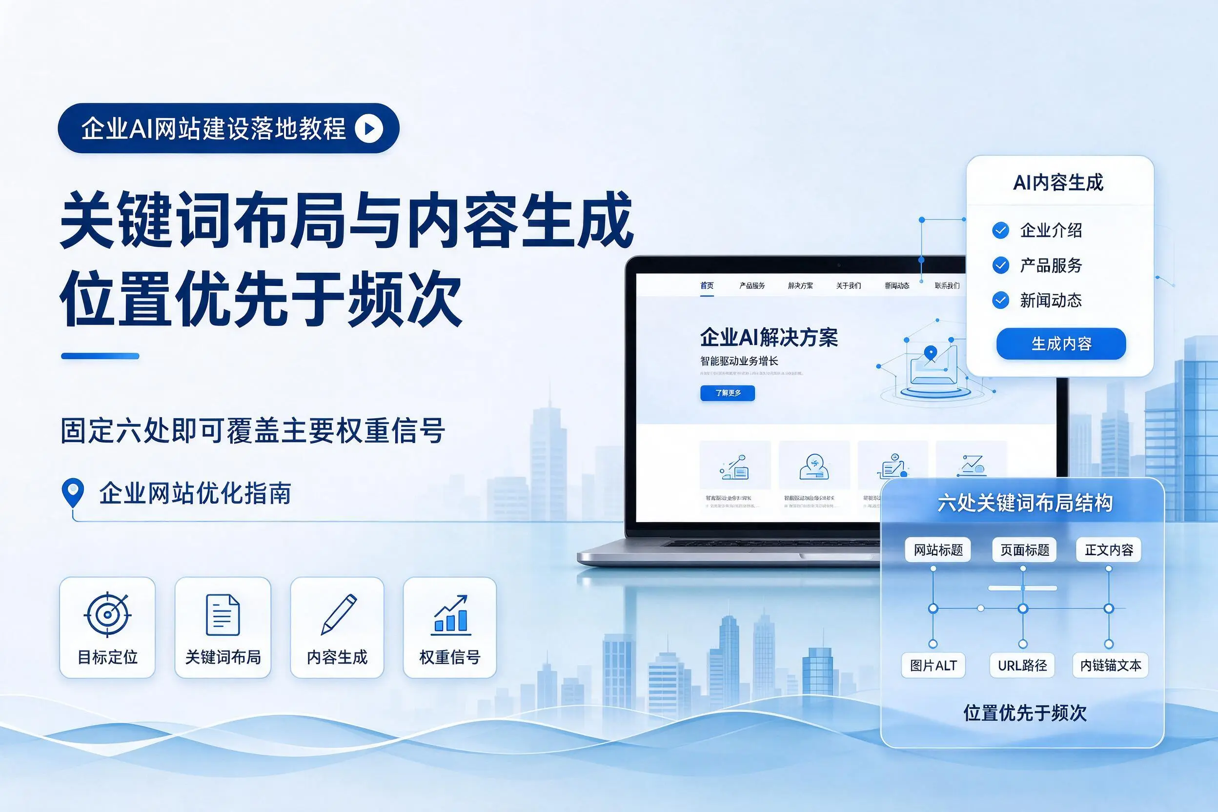 廊坊企业AI网站建设落地教程：关键词布局与内容生成