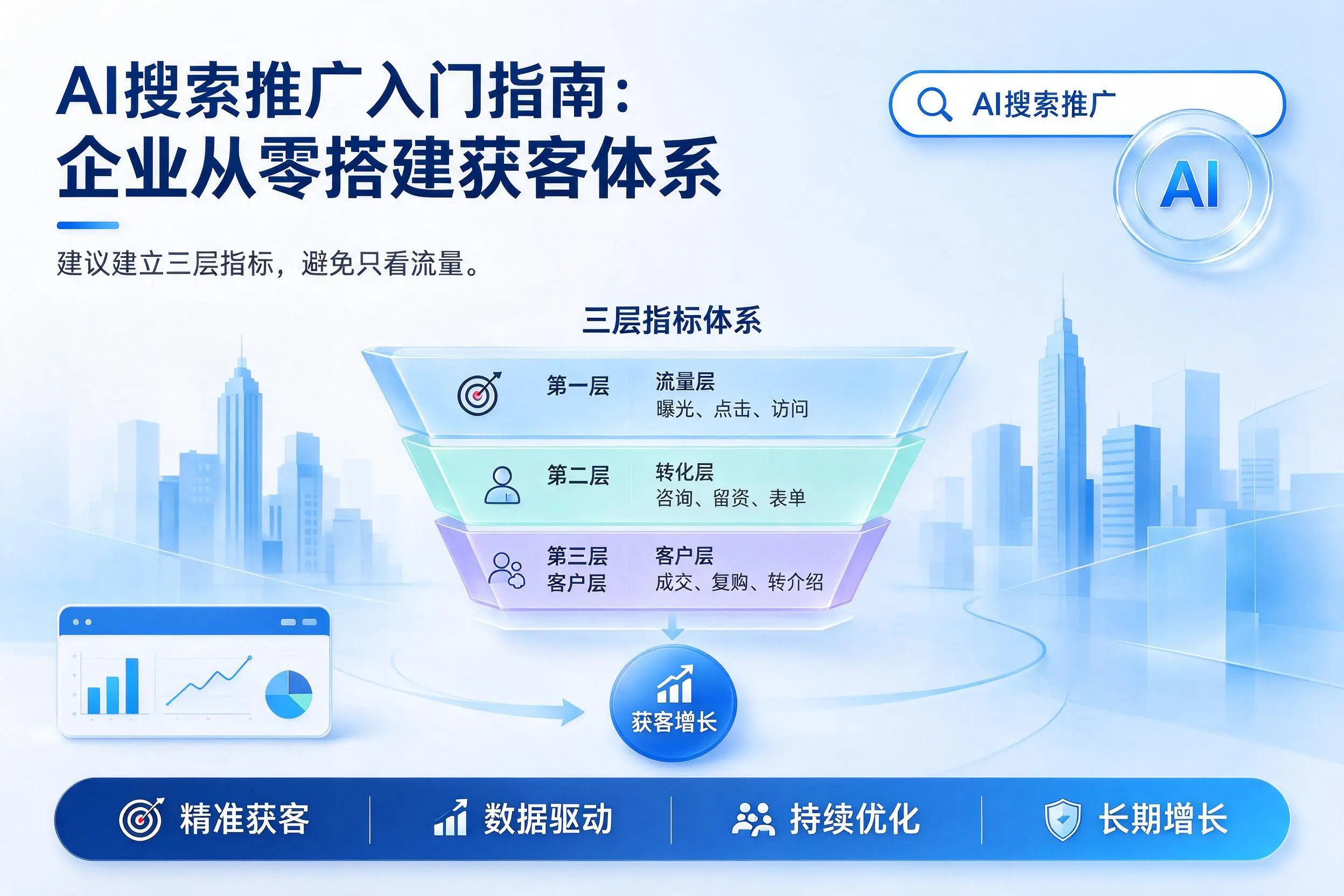 AI搜索推广入门指南:廊坊企业从零搭建获客体系